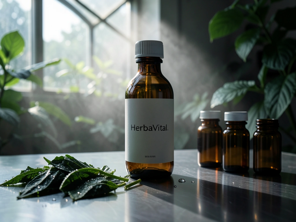 High-end botanical laboratory setting